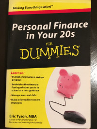 Personal Finance in Your 20s for Dummies by Eric Tyson, MBA