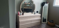 Dresser with mirror combo