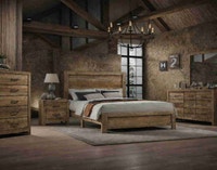 Wooden bedfroom furniture set Calgary Alberta Preview