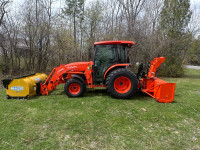Kubota MX6000 Fully Equipped for Snow Removal 