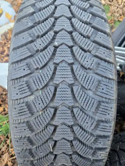 New LT265/70r17 tires with tire pressure sensors. Fits Chevy silverado, Yukon, or other pick up truc...