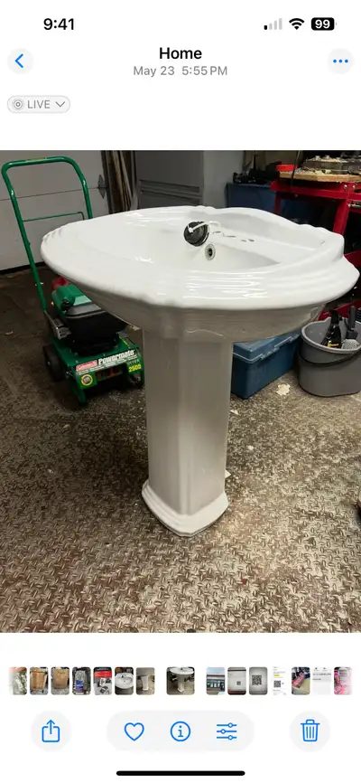 Pedestal Sink, View more