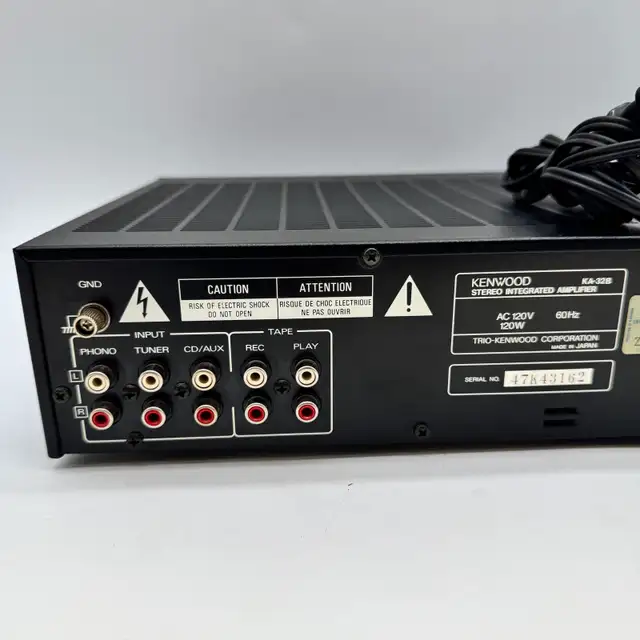 Kenwood KA-32B Stereo Integrated Amplifier in Stereo Systems & Home Theatre in City of Toronto - Image 8