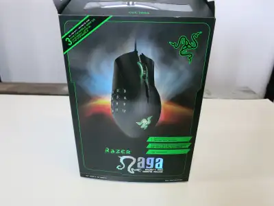 Razer Naga Ergonomic Expert MMO PC Gaming Mouse, View more