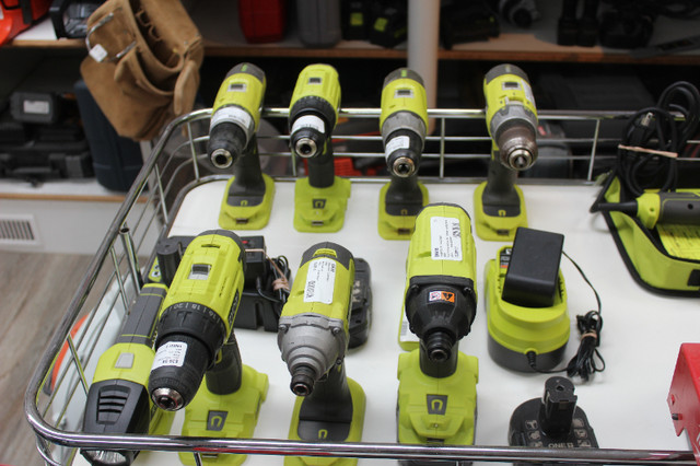 Drills, Impacts, Lights, Batteries and Chargers in Power Tools in Peterborough