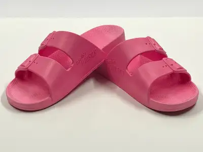 Freedom Moses Women's Pink Size 38/39 Slide Sandals Like New, View more