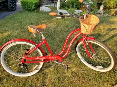 Schwinn Red Harbour Cruiser Bike, View more