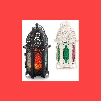 Moroccan HANGING LANTERN Candle Holder for Romantic Atmosphere, View more
