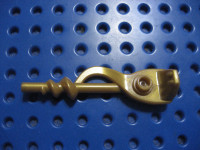 Lego Gold Minifigure Utensil Snake / Serpent Staff Ninjago