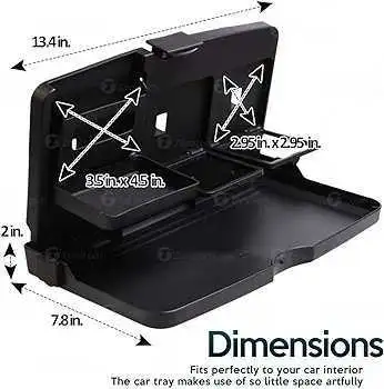 Multi-Functional Portable Foldable Car Backseat Tray Desk62864362868355121