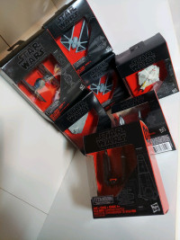 Lot de 7 figurines Star Wars Black Series Titanium Series NEUVES