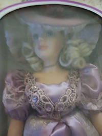 Old porcelain doll 