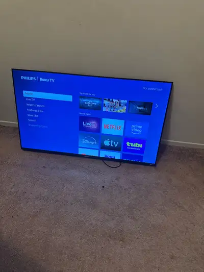 43” Phillips Roku tv for sale with extra remote!, View more