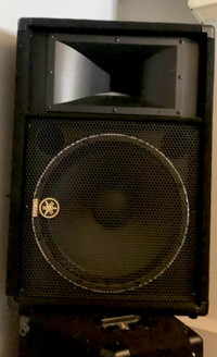 Like New Yamaha SM15V Professional DJ Speakers