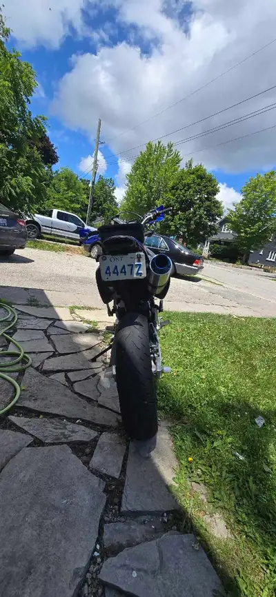 Mint condition 2020 drz400sm with super low kms. Bike is mint, ready for safety. Bike has full barke...