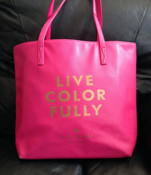 Kate Spade New York LIVE COLOR FULLY Tote bag Purse Women's Bags & Wallets Winnipeg Kijiji