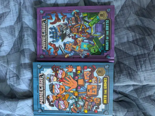 Minecraft books. woodsword chronicles 1 and 2 in Children & Young Adult in Ottawa - Image 2