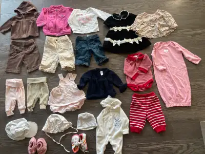 Girl Clothing Lot (Newborn / 0-3 months), View more
