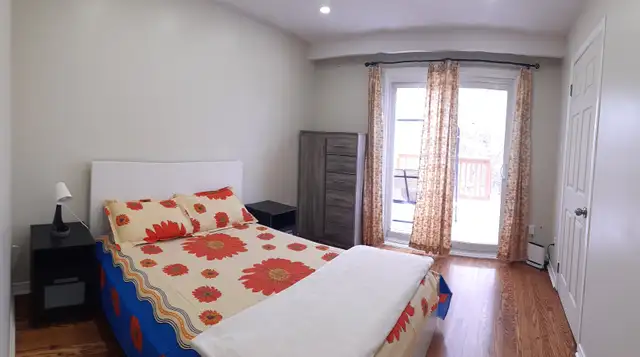 Large furnished private room at 1st floor