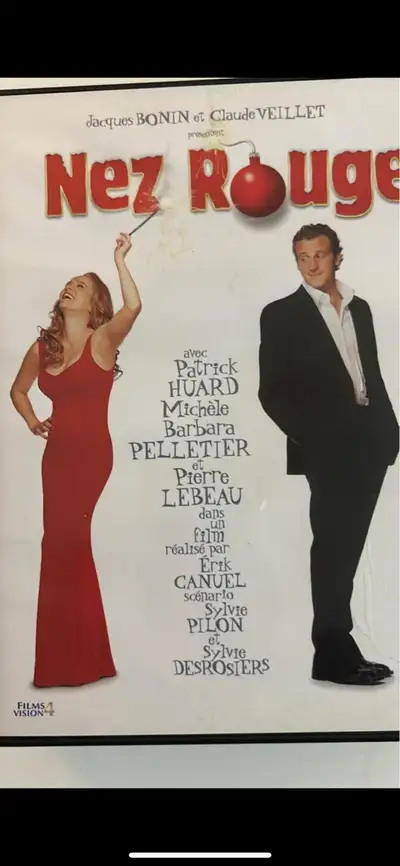Nez rouge Film DVD Québécois À vendre 5$ Poste 4$.