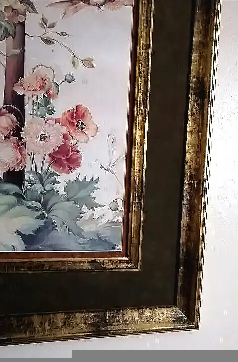 3 SOLID WOOD GOLD FRAME LARGE PICTURES BY SAINT LEGERE 27" X 48" in Home Décor & Accents in Mississauga / Peel Region - Image 5