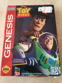 Sega Genesis. Toy Story.