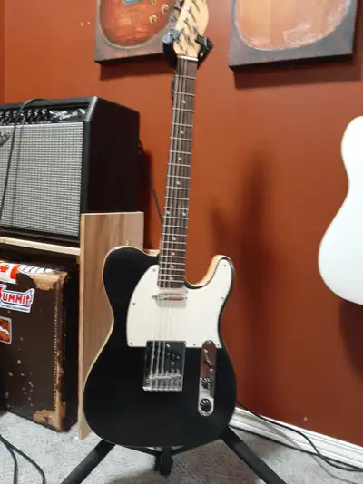 Older kit guitar Maple neck and maple contoured body Rosewood neck 6 saddle bridge Custom 4way switc...