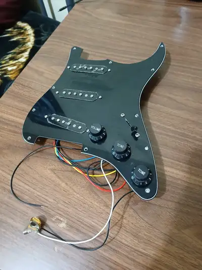 Loaded stratocaster guitar pickguard - for Fender / Squier, View more