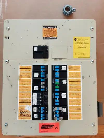 Westinghouse NovaLine NLC32 Loadcenter - 100A - Full w Breakers, View more