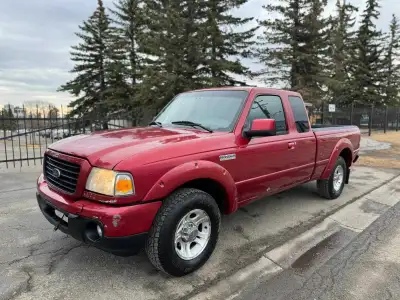 2008 ford ranger 3.0l RWD Super Cab Active Status/ Alberta Registered 246000km Runs and drives smoot...