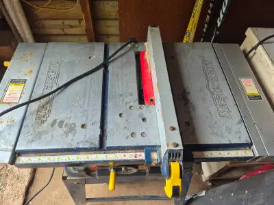 Mastercraft table saw, View more