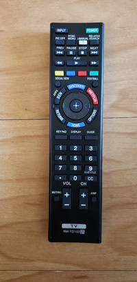 Replacement Remote for SONY smart TV