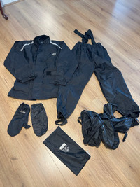 Manteau, pantalon et accessoires imperméables de moto pour homme