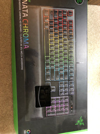 Razor ornata black rgb keyboard