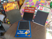 Original menu/chalk boards, pre Dixie
