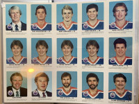 Edmonton Oilers hockey cards 1980’s