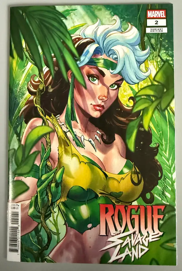 Rogue The Savage Land 2 J Scott Campbell Variant Marvel Comic