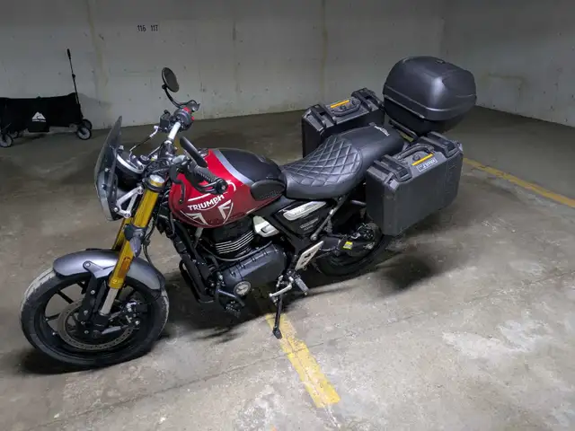 2024 Triumph Speed 400 in Street, Cruisers & Choppers in Strathcona County - Image 3