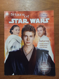 Stars of Starwars Attack of the Clones book