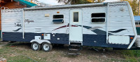 32’ Pilgrim bumper pull trailer.  Model 290 BHSS.