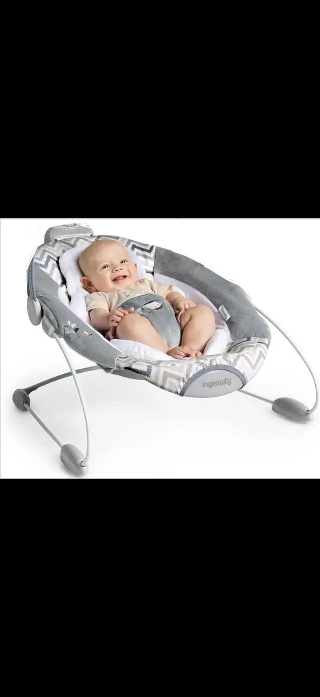 Vibrating Baby Bouncer Seat with Music in Other in Mississauga / Peel Region - Image 9