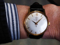 Birks Eterna ETA Vintage Swiss Made Watch Dress Steel Watches