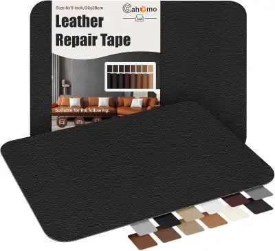 Self-Adhesive Leather Repair Patches,8x11 inch by Cahomo, View more