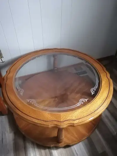 Glass Top Coffee Table, View more