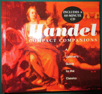 Book about George Frederick Handel with accompanying CD