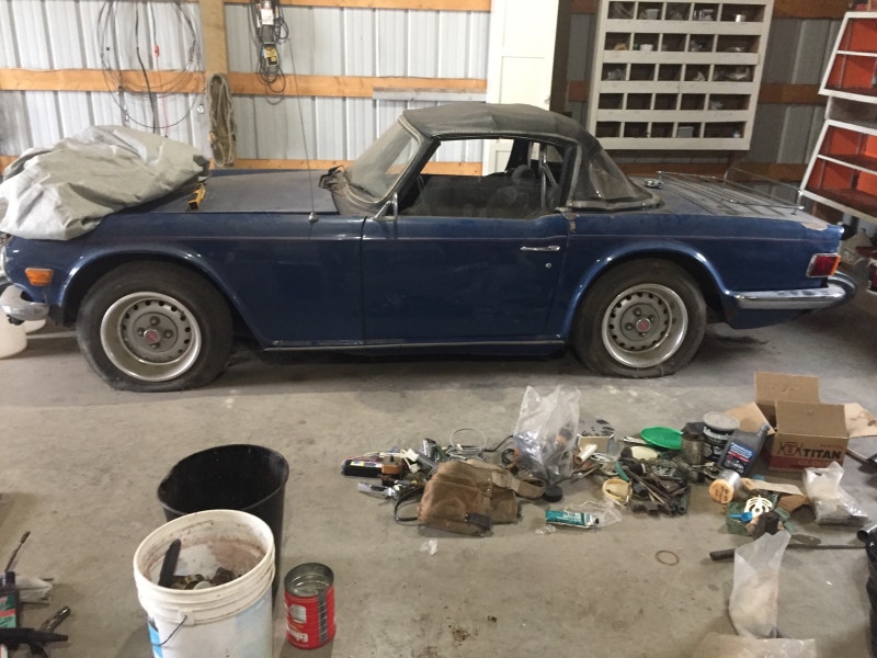 1975 Triumph TR6 project car Classic Cars Red Deer Kijiji