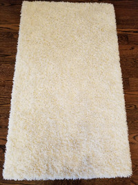 Safavieh California Shag Collection Ivory Area Rug, 3' by 5'