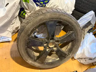 4 winter tires with mags r17