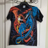 Awesome Vintage Collectible 1994 Dungeons & Dragons 100% Cotton 