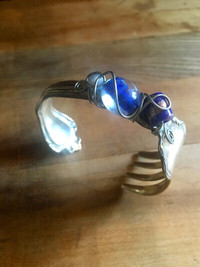Bracelet made from Vintage Rogers Brothers Fork! Small Sz